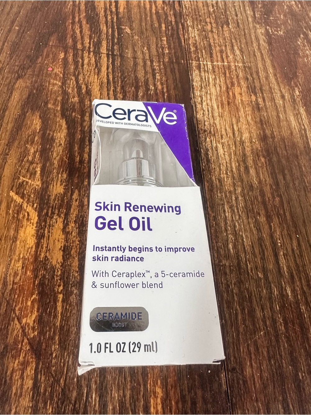 CeraVe Skin Renewing Gel Oil